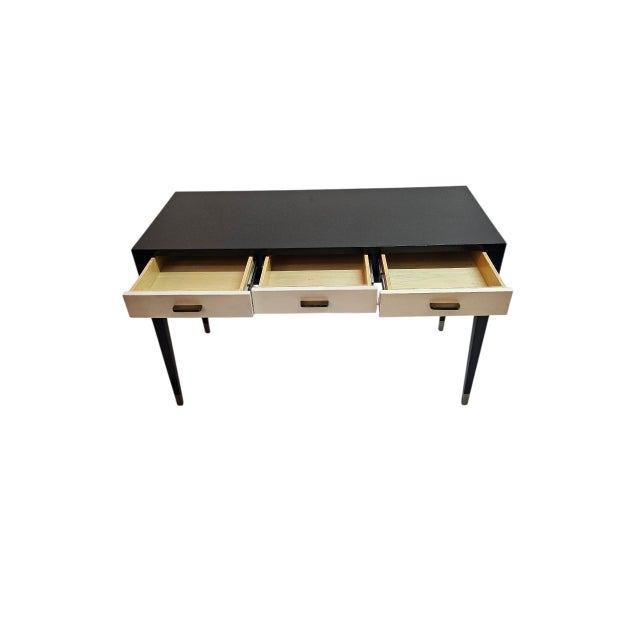 Wood Contemporary Console Table For Sale - Image 7 of 15