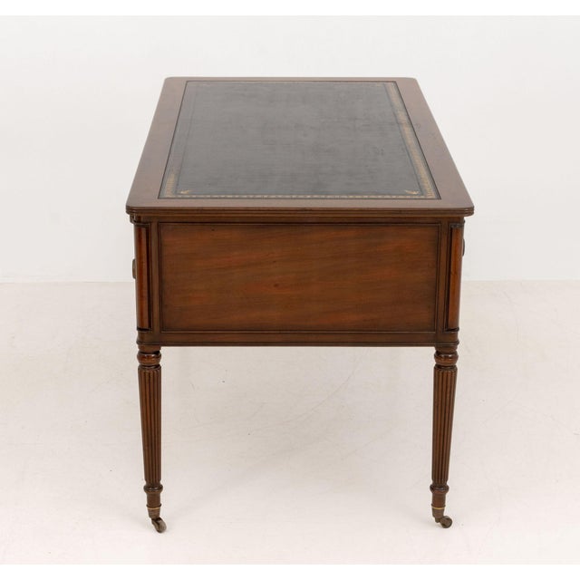 Kittinger Mahogany Kneehole Desk For Sale - Image 11 of 12
