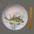 Ceramic Vintage Coastal Vietri Italy Hand Painted Fish Large Platter 15'' Diameter For Sale - Image 7 of 11