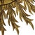 Large Gold Leaf Gilt Wood Sunburst Mirror, 1950s For Sale - Image 9 of 18