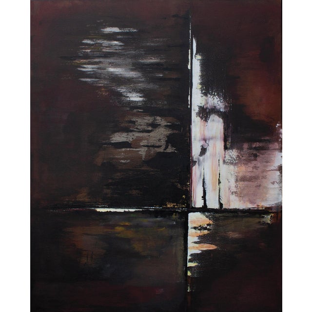 Natalia Vypritskaia, Border of Worlds, Acrylic For Sale