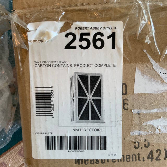 2010s Transitional Robert Abbey Wall Sconce - a Pair For Sale - Image 5 of 5