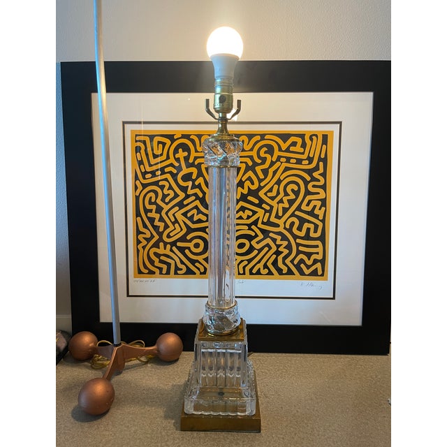 Follow our shop to save on this item. Reasonable offers accepted. Impressive glass skyscraper lamp from Paul Hanson....