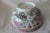 Vintage Chinese Famille Rose Porcelain Bowl – White & Pink Base with Floral Accents and Bottom Marking Bring a touch of...