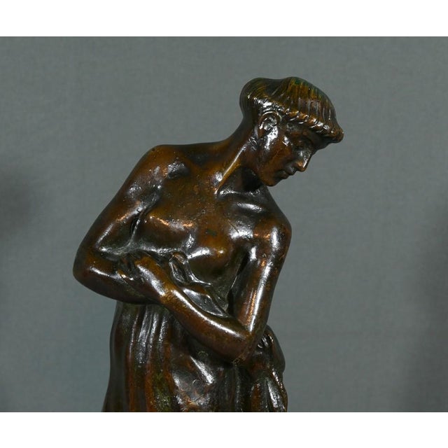1930s Bronze of Woman with the Fawn from Primavera, 1930 For Sale - Image 5 of 18