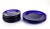 Royal Blue Vintage 6” Deep Cobalt Blue French Glass Serving Plates For Sale - Image 8 of 8