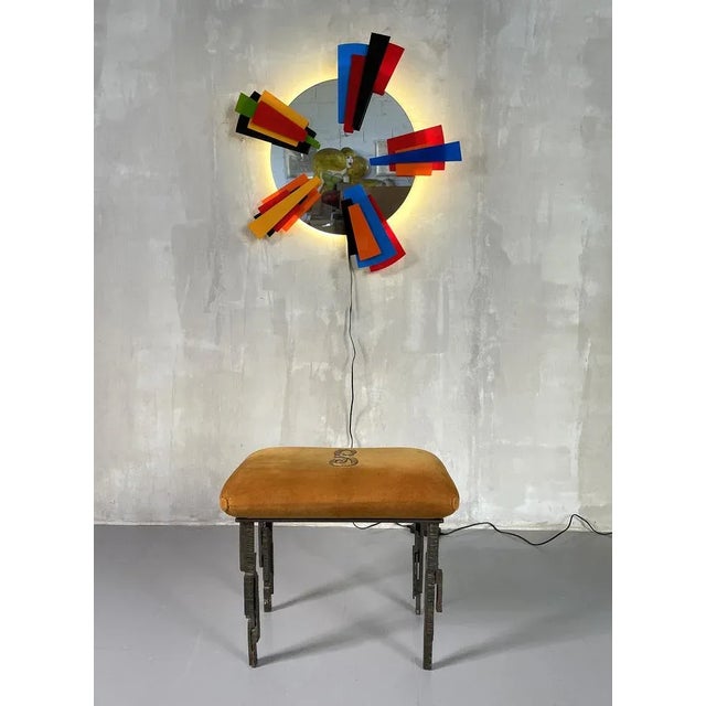 French Lighting Mirror, 2000 For Sale - Image 7 of 8