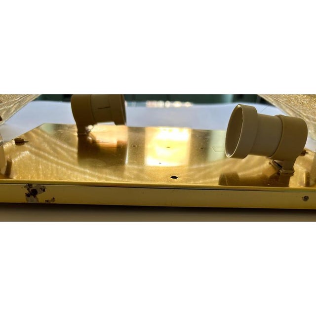 Golden Murano Glass Wall Lights, 1990s, Set of 2 For Sale - Image 4 of 14