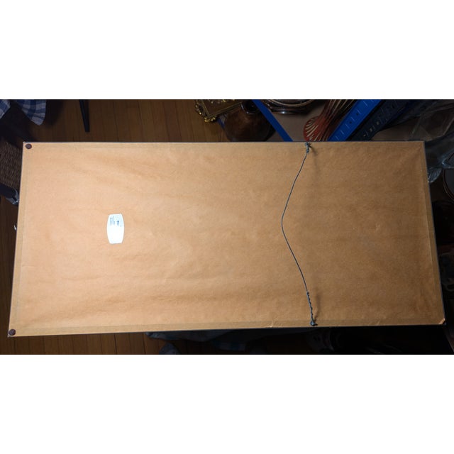 Late 19th Century Framed Vintage Chinese Embroidered Silk Panel For Sale - Image 5 of 6