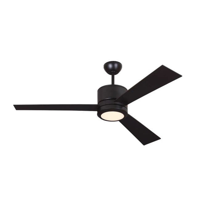 Modern Visual Comfort Fan 52" Vision in Oil Rubbed Bronze For Sale - Image 3 of 3