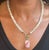 Moonstone Necklace With 14k Gold Charm Enhancer For Sale In New York - Image 6 of 9