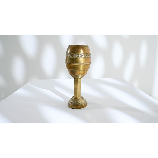 20th Century French Brass Goblet For Sale - Image 11 of 18