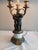 Antique Brass, Bronze, and Marble Cherub Bouillotte Lamp For Sale - Image 4 of 18