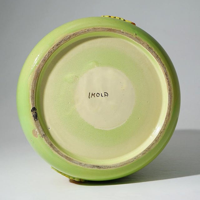 Ceramic Vase by Domenico Minganti for Cooperativa Ceramica di Imola, 1950s For Sale - Image 13 of 15