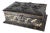 19th or 20th Century Silver Metal Jewelry Box With Dog and Arms Appliques For Sale