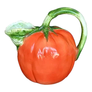 Decorative Ceramic Tomato Pitcher