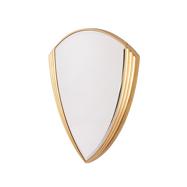 Vintage Hollywood Regency Wall Mirror from Deknudt, 1970s For Sale - Image 3 of 8