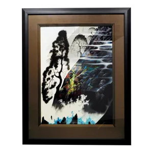 Eyvind Earle "Radiant Splender" Hand Signed Color Framed Artwork