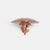 Curved Arm PH 4½/3 Copper Sconce by Poul Henningsen Denmark, c1960s A PH 4.5/3 outdoor sconce with a gently curved arm....