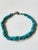 From an estate of a collector of Native American jewelry, this necklace is a stunner! Graduated turquoise chunks set off...