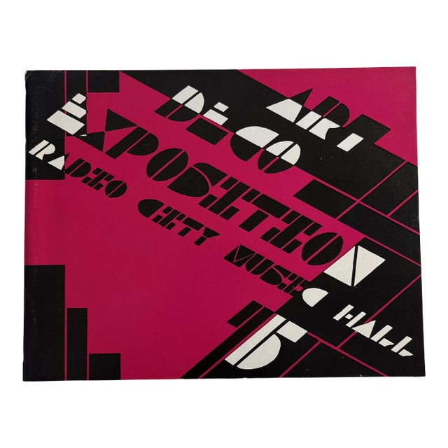 1975 Art Deco Exposition Radio City Book For Sale
