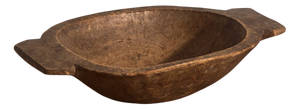 Small Antique Wooden Bowl