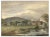 Alexander Monro, River Landscape with Mill, 1830s, Watercolour For Sale