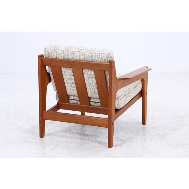 Wood Danish Teak Chair by Arne Wahl Iversen for Comfort, 1960s For Sale - Image 7 of 17