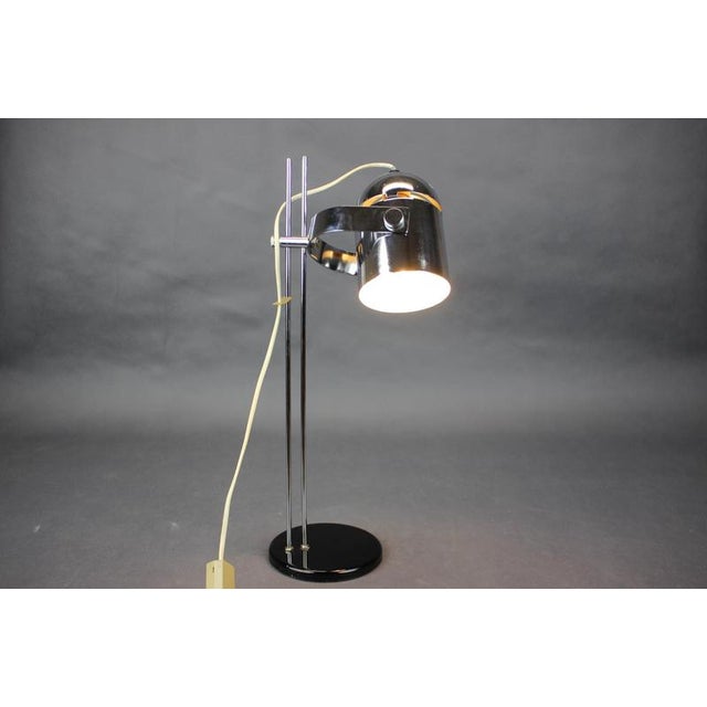 Mid-Century Adjustable Table Lamp attributed to Stanislav Indra, Czechoslovakia, 1960s For Sale - Image 11 of 12