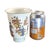 Japanese Eggshell Porcelain Beaker Vase by Hichozan Shinpo for Arita, 1860-1880 For Sale - Image 10 of 11