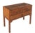 This mid-19th century versatile side table made from walnut wood features a classic three-drawer configuration, with two...