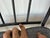 1970s Vintage Black Painted Metal Outdoor Garden Dining Chairs – Set of 4 For Sale - Image 12 of 12