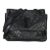 Black Crinkled Calfskin Matelasse Medium Niki Chain Satchel For Sale
