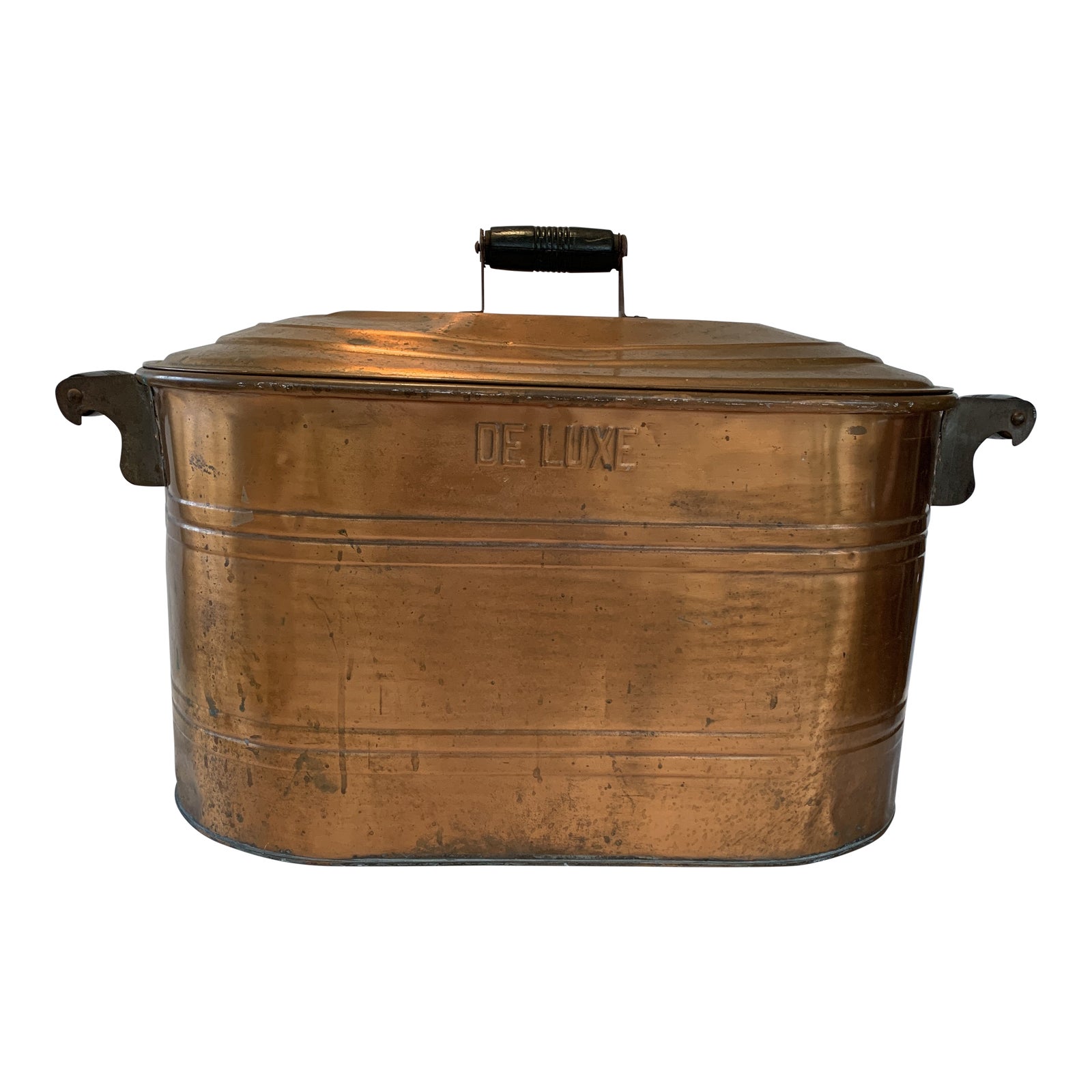 Deluxe Copper Boiler and Wash Tub Chairish