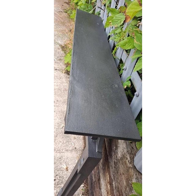 Antique Victorian Edwardian Cast Iron Fireplace Surround For Sale - Image 3 of 12