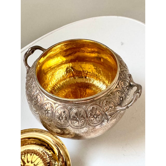 Russian Imperial Baronial Heraldic Silver Service from Odiot Paris, Set of 7 For Sale - Image 12 of 18