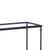 Iron Console Table with Glass Top For Sale - Image 4 of 6