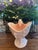 Vintage Mid-Century Wedgwood "Alpine Pink" Nautilus Shell Footed Centerpiece Vase For Sale - Image 9 of 9