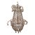 Vintage Mid Century Bagues Style Petite Chandelier For Sale