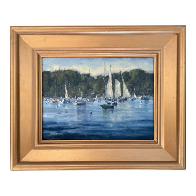 Original Jonathan McPhillips Oil Painting, Framed For Sale