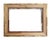 Mid-Century Modern Ornate Gilt Wood & Gesso Picture Frame Fits 12 1/4" X 17 1/4" Rabbet Opening For Sale - Image 3 of 3