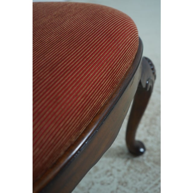 Set of 6 Maitland Smith Georgian-Style Mahogany Dining Chairs For Sale - Image 14 of 18