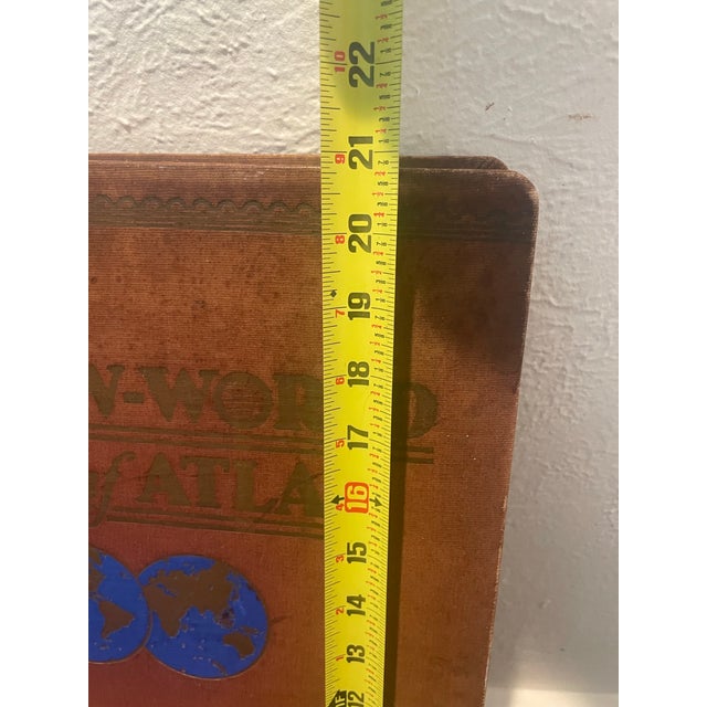 Brown 1922 the New World Looseleaf Atlas – c.s. Hammond, Rare Antique Maps For Sale - Image 8 of 9