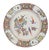 Vintage Chinese Export Tobacco Leaf Famille Rose Dinner Plates - Set of Four For Sale - Image 4 of 5