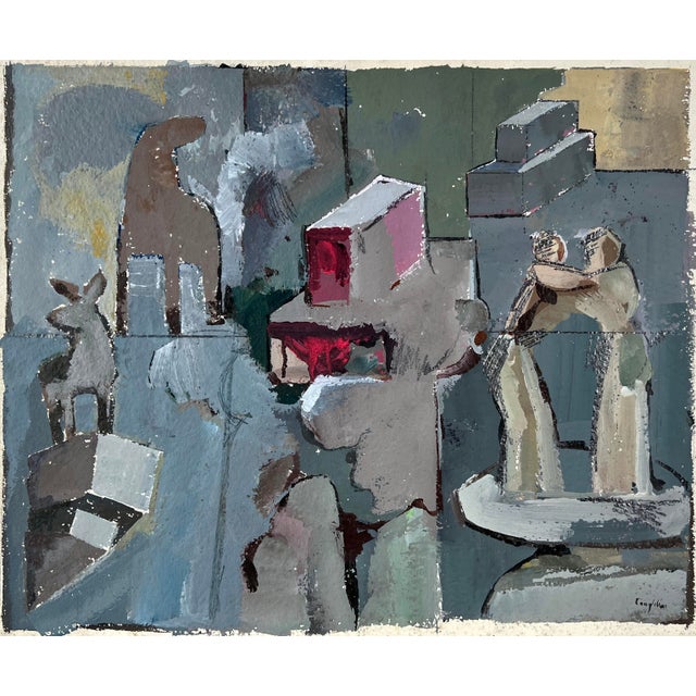 Abstract Figural and Pediments - Two Sided Art - James Coughlin For Sale - Image 4 of 7