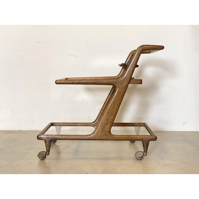 Wooden Bar Trolley, 1960s For Sale - Image 6 of 17
