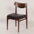 Rosewood Dining Chairs with New Black Leather, 1960s, Set of 4 For Sale - Image 9 of 13