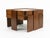 Wood Wood and Glass Nesting Tables by Gianfranco Frattini, Italy, 1970s, Set of 3 For Sale - Image 7 of 18