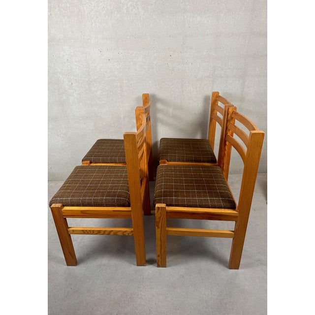 Vintage Dining Room Chairs, Set of 4 For Sale - Image 3 of 11