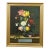 Late 20th Century Bouquet of Flowers in a Glass Vase Oil Painting After Ambrosius Bosschaert 23" For Sale